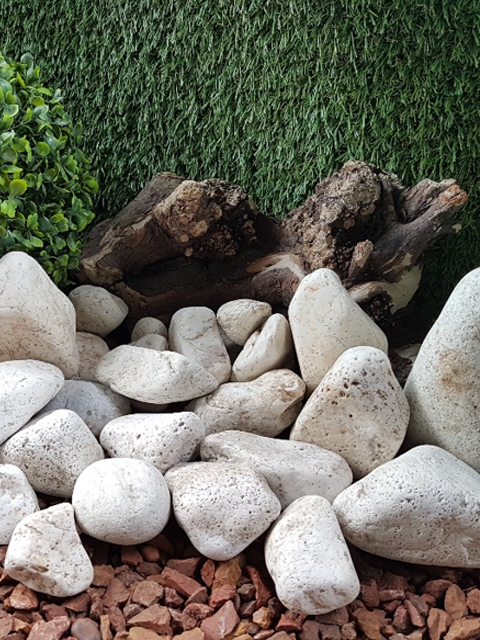 PIEDRA BLANCA DE RÍO - Gran variedad de piedras decorativas para decorar tu  jardín y hogar