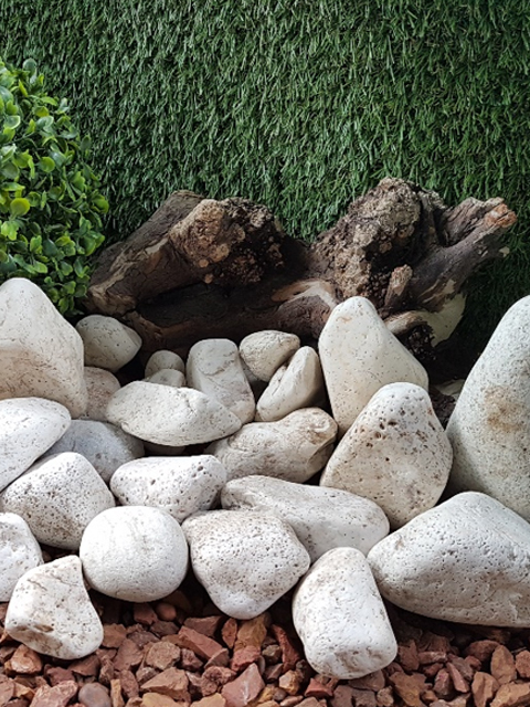 PIEDRA BLANCA DE RÍO - Gran variedad de piedras decorativas para